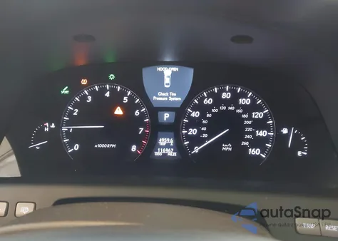 2009 Lexus Ls 460 из США, поврежденный, VIN JTHCL46F295002774